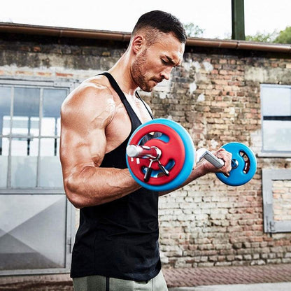 Set de Curl Z + Mancuernas - Gorilla Sports ES