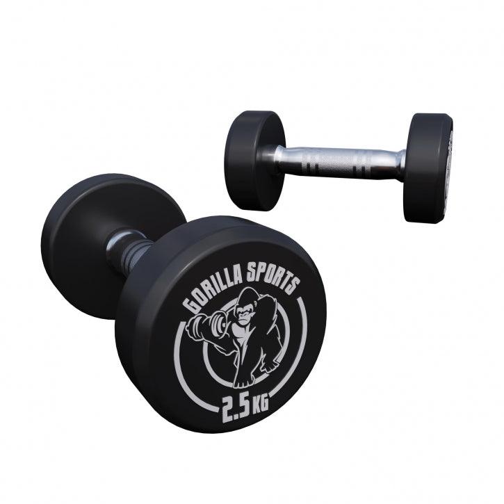 Soporte para Mancuernas con 2 Niveles y Set de 90 kg - Gorilla Sports ES