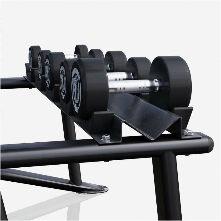 Soporte para Mancuernas con 2 Niveles y Set de 90 kg - Gorilla Sports ES