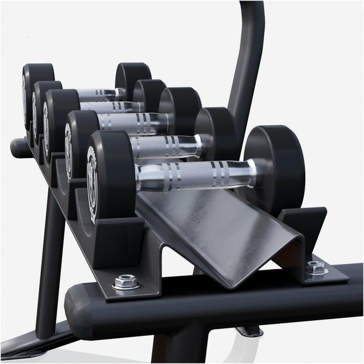 Soporte para Mancuernas con 2 Niveles y Set de 90 kg - Gorilla Sports ES