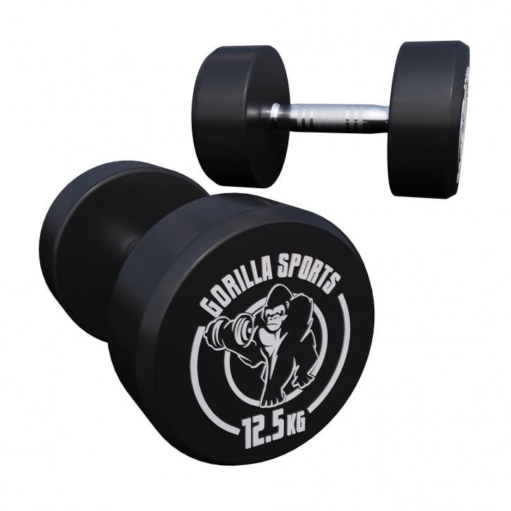 Soporte para Mancuernas con 2 Niveles y Set de 90 kg - Gorilla Sports ES