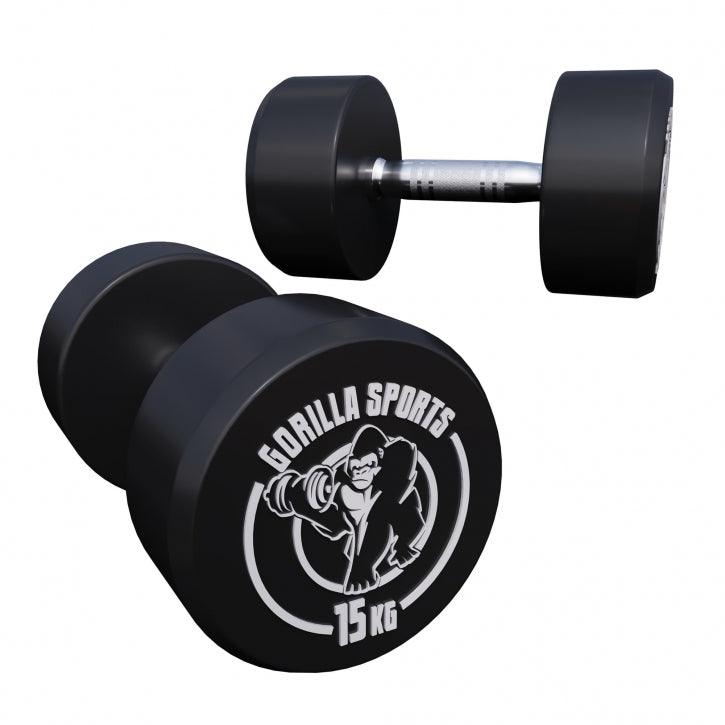 Soporte para Mancuernas con 2 Niveles y Set de 90 kg - Gorilla Sports ES