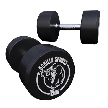 Soporte para Mancuernas con 2 Niveles y Set de 90 kg - Gorilla Sports ES