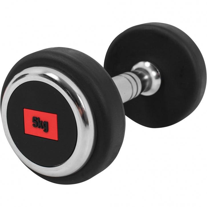 Mancuerna fija de Goma 2,5 - 50 kg - Gorilla Sports ES