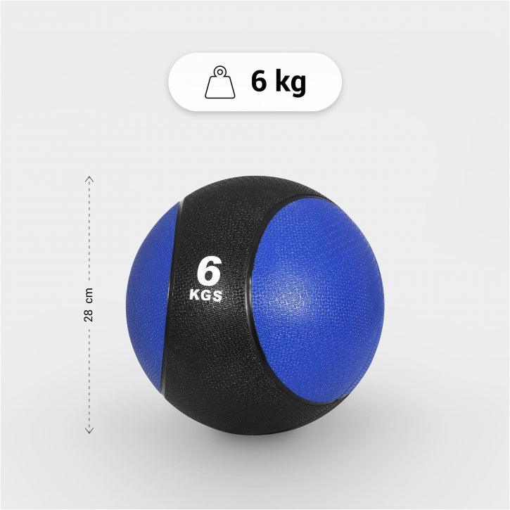 Balón Medicinal de Goma 1 - 10 kg - Gorilla Sports ES
