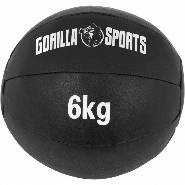 Balón Medicinal de Cuero 1 - 10 kg - Gorilla Sports ES