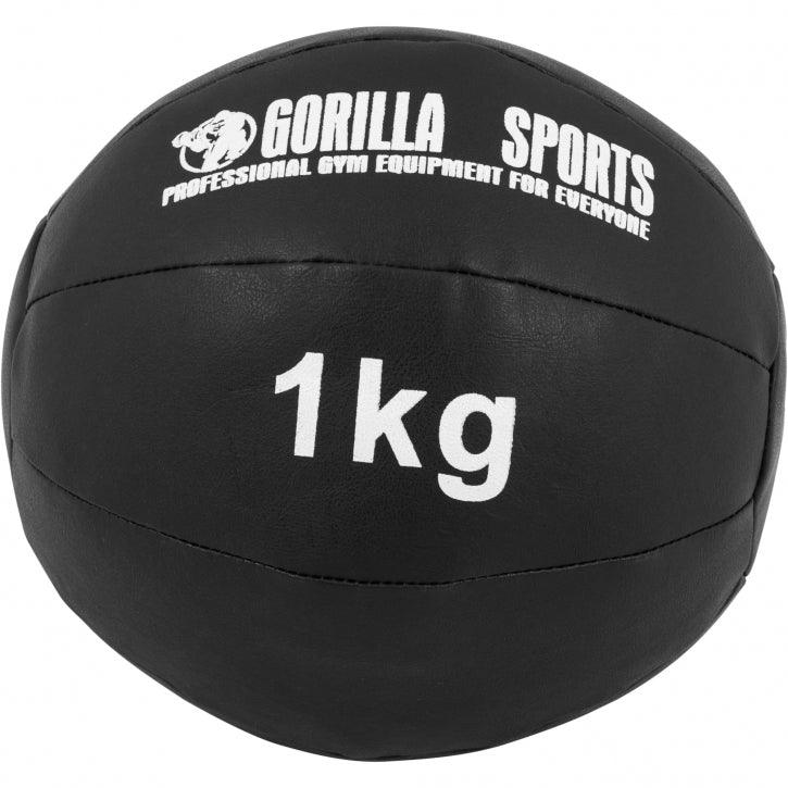 Balón Medicinal de Cuero 1 - 10 kg - Gorilla Sports ES