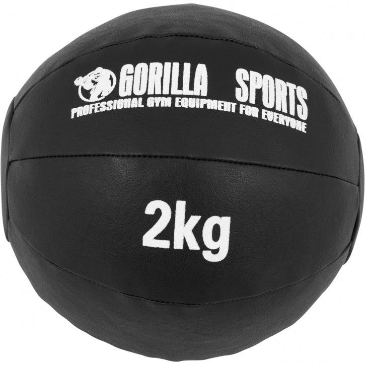 Balón Medicinal de Cuero 1 - 10 kg - Gorilla Sports ES