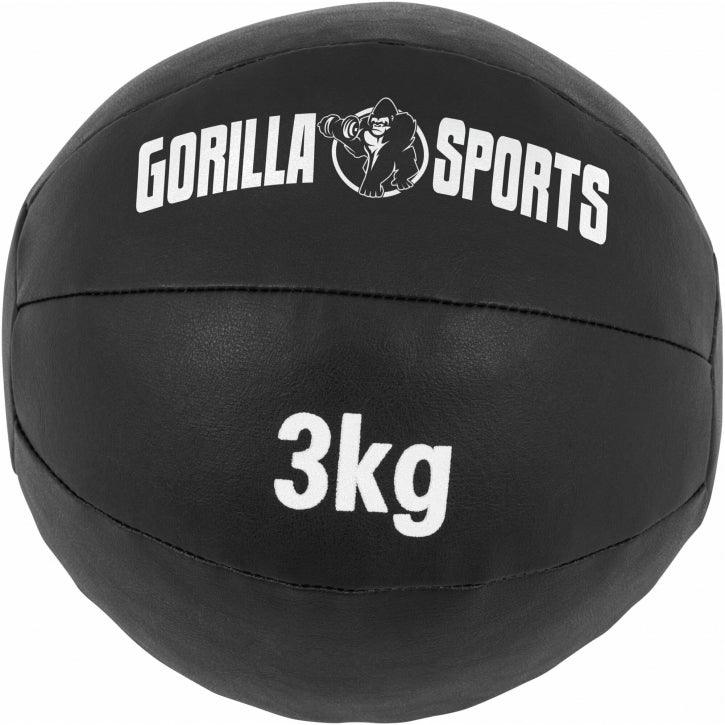 Balón Medicinal de Cuero 1 - 10 kg - Gorilla Sports ES