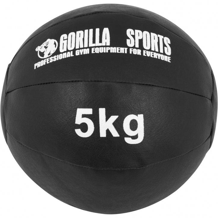 Balón Medicinal de Cuero 1 - 10 kg - Gorilla Sports ES