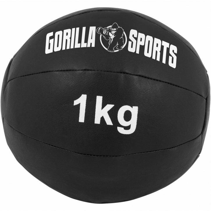 Balón Medicinal de Cuero 1 - 10 kg - Gorilla Sports ES