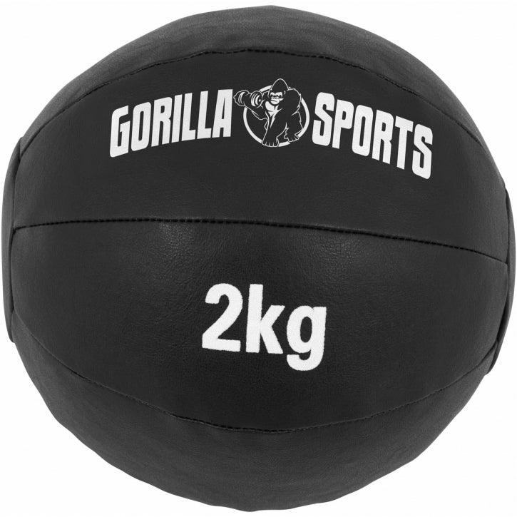 Balón Medicinal de Cuero 1 - 10 kg - Gorilla Sports ES