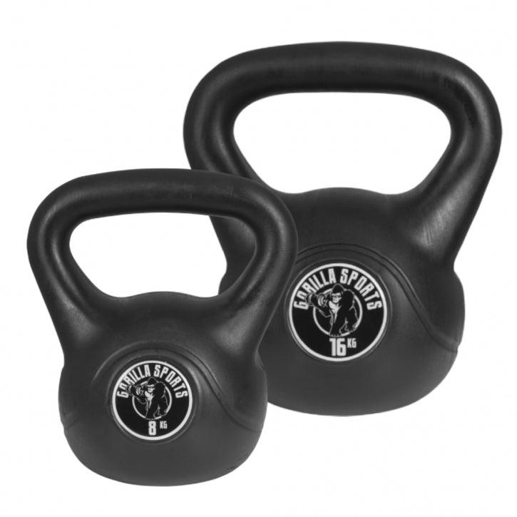 Kettlebell de Plástico 2 kg - 20 kg - Gorilla Sports ES