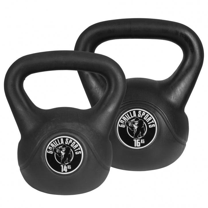 Kettlebell de Plástico 2 kg - 20 kg - Gorilla Sports ES