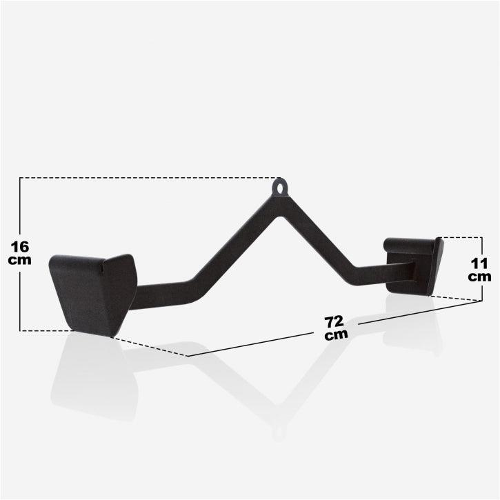 Tirador para Polea de Acero y Caucho - Gorilla Sports ES