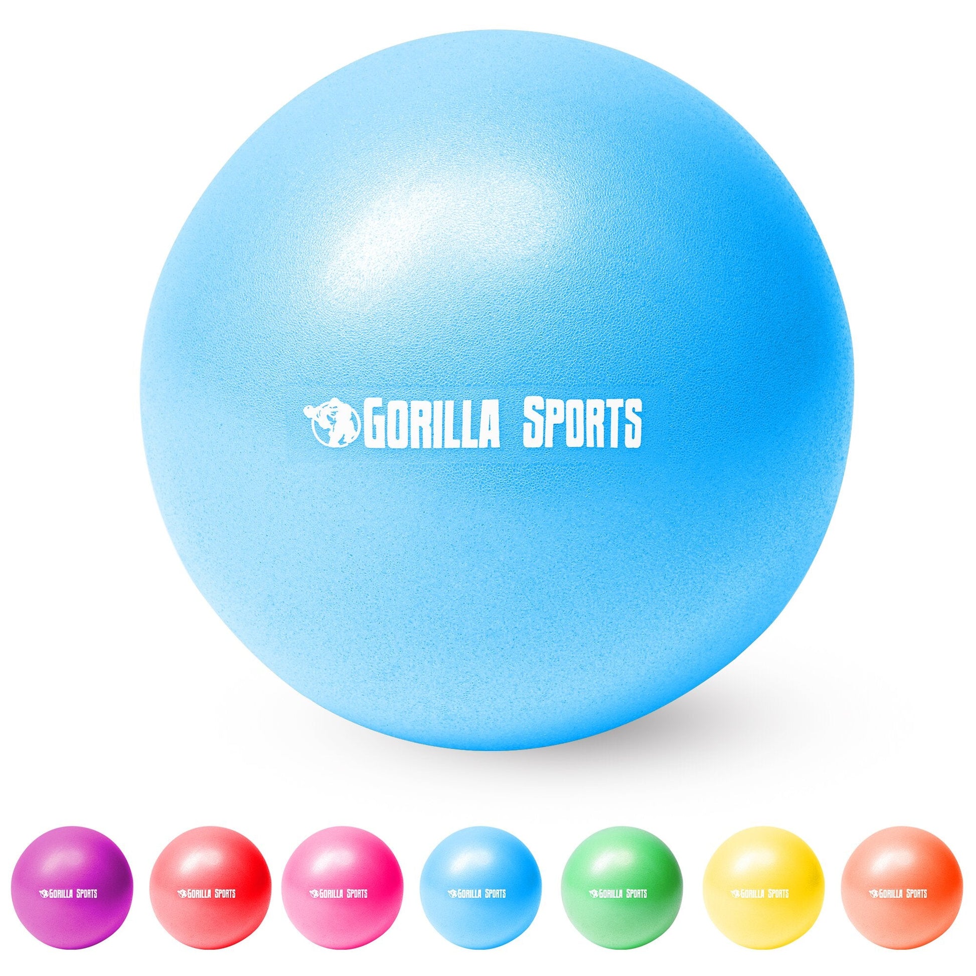 Mini Pelota Pilates 18 cm - 28 cm - Gorilla Sports ES