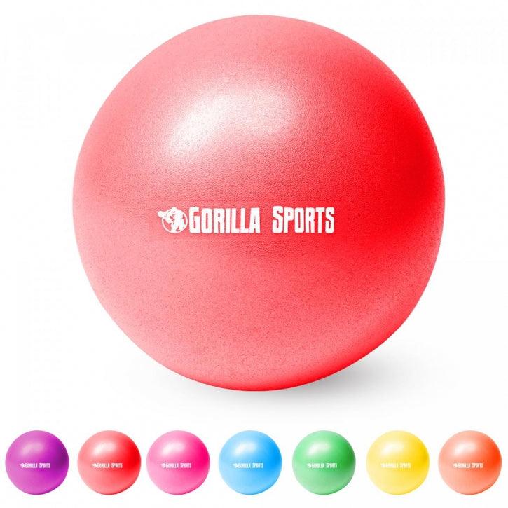 Mini Pelota Pilates 18 cm - 28 cm - Gorilla Sports ES