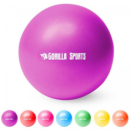 Mini Pelota Pilates 18 cm - 28 cm - Gorilla Sports ES