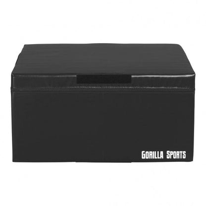 Cajón de Salto Pliométrico Acolchado 15 - 60 cm - Gorilla Sports ES