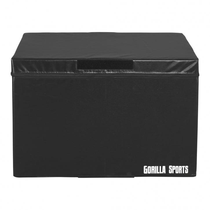Cajón de Salto Pliométrico Acolchado 15 - 60 cm - Gorilla Sports ES