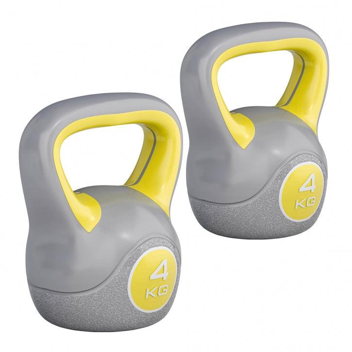 Kettlebell Stylish de Plástico 2 - 20 kg - Gorilla Sports ES