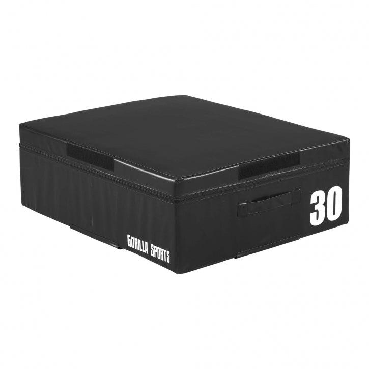 Cajón de Salto Pliométrico Acolchado 15 - 60 cm - Gorilla Sports ES