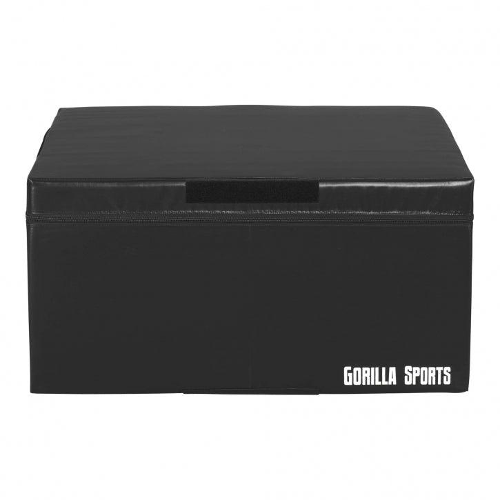 Cajón de Salto Pliométrico Acolchado 15 - 60 cm - Gorilla Sports ES