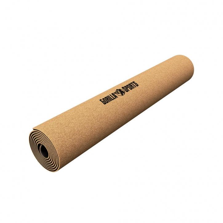 Esterilla de Yoga de Corcho - Gorilla Sports ES