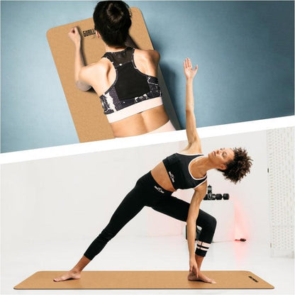 Esterilla de Yoga de Corcho - Gorilla Sports ES
