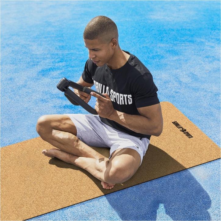 Esterilla de Yoga de Corcho - Gorilla Sports ES