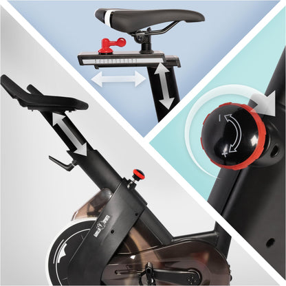 Bicicleta Spinning Profesional Pro S200 - Gorilla Sports ES