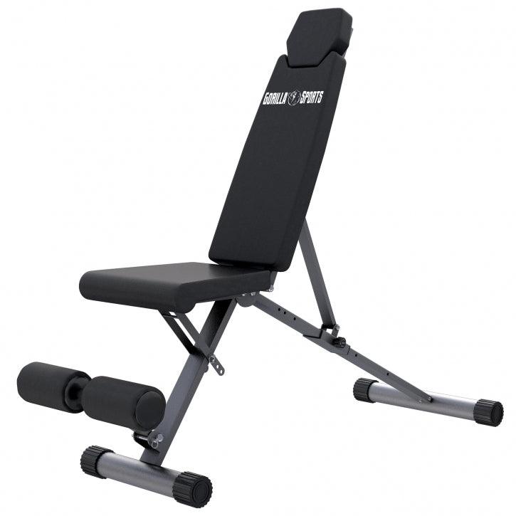 Banco de Musculación Plegable - Gorilla Sports ES