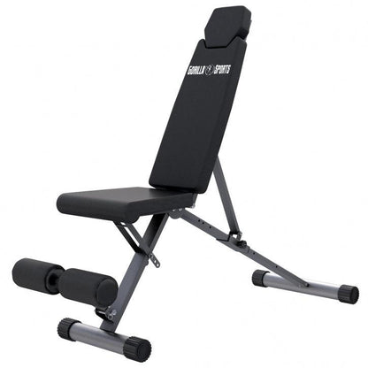 Banco de Musculación Plegable - Gorilla Sports ES