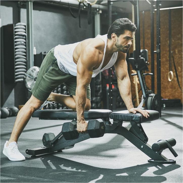 Banco de Musculación Ajustable - Gorilla Sports ES