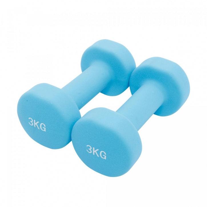 Set de Mancuernas de Neopreno + Estuche - Gorilla Sports ES