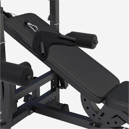 Estación de Musculación Universal con Set de Pesas 100 kg - Gorilla Sports ES