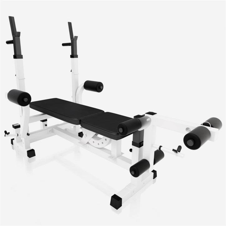 Estación de Musculación Universal con Set de Pesas 100 kg - Gorilla Sports ES