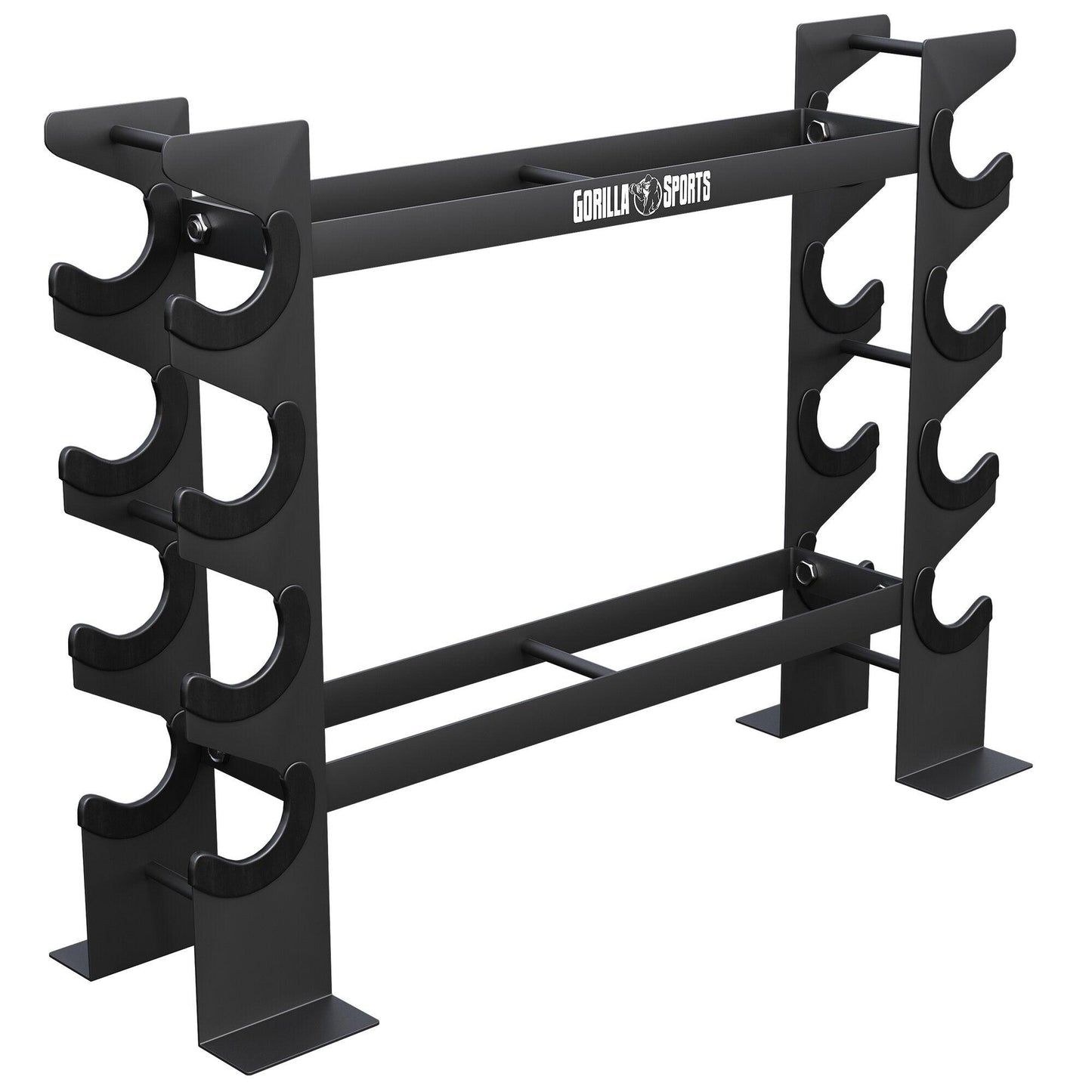 Soporte Multifuncional para Mancuernas y Kettlebells - Gorilla Sports ES