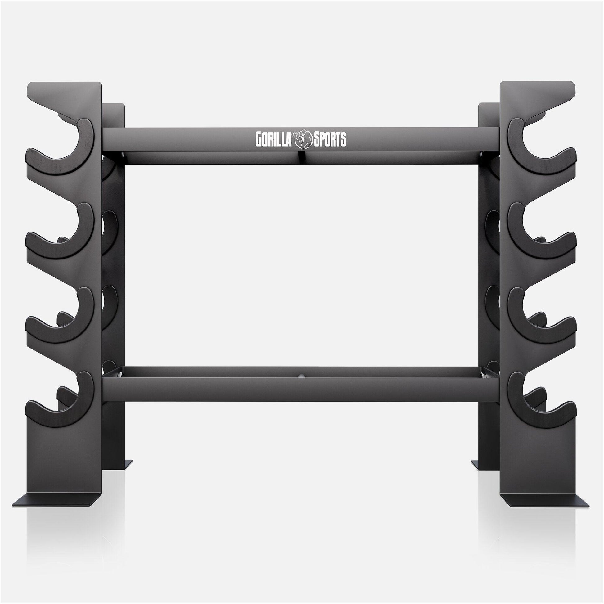 Soporte Multifuncional para Mancuernas y Kettlebells - Gorilla Sports ES