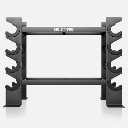 Soporte Multifuncional para Mancuernas y Kettlebells - Gorilla Sports ES