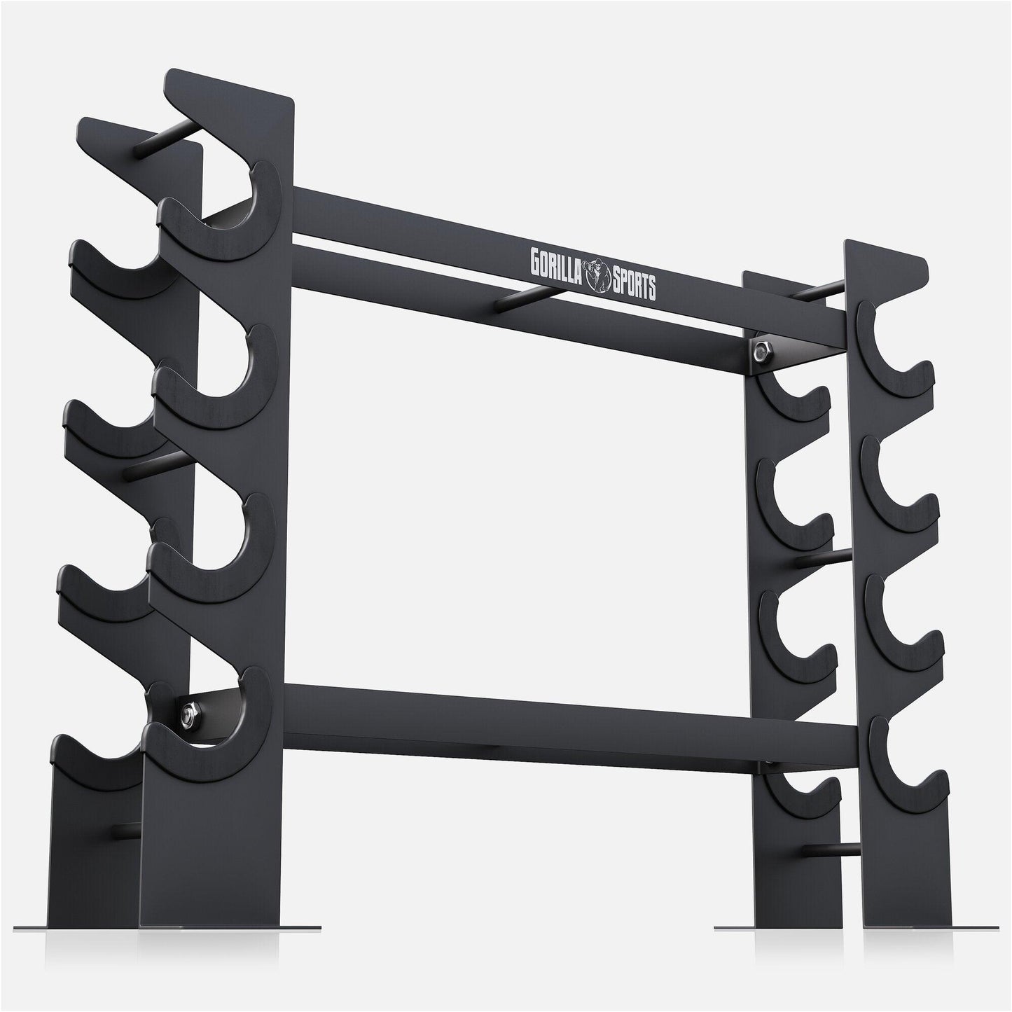 Soporte Multifuncional para Mancuernas y Kettlebells - Gorilla Sports ES