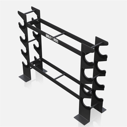 Soporte Multifuncional para Mancuernas y Kettlebells - Gorilla Sports ES
