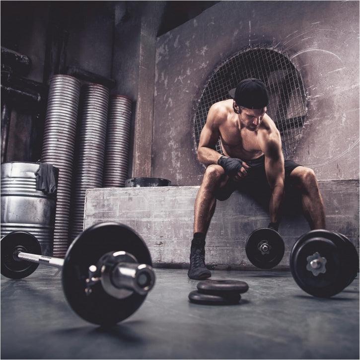 Set de Barra Z Curl 120 cm con Discos de Hierro 26 kg - Gorilla Sports ES