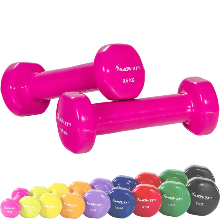 Juego de Mancuerna Vinilo 1 kg - 10 kg - Gorilla Sports ES