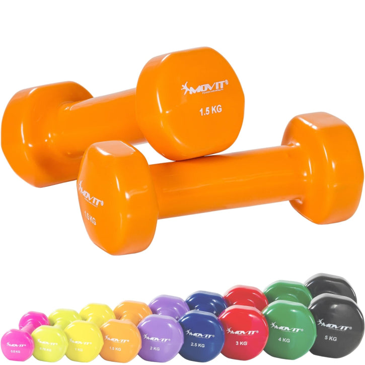 Juego de Mancuerna Vinilo 1 kg - 10 kg - Gorilla Sports ES