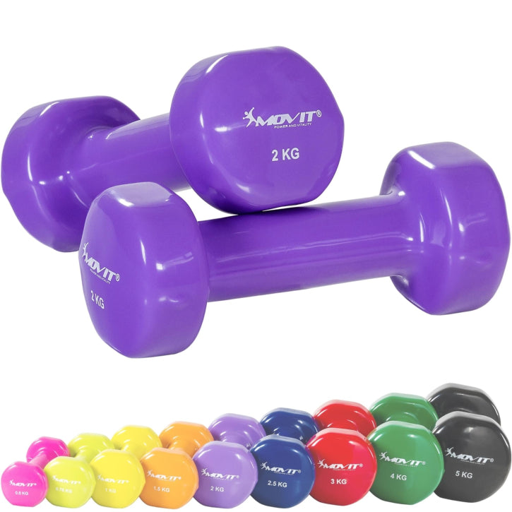 Juego de Mancuerna Vinilo 1 kg - 10 kg - Gorilla Sports ES