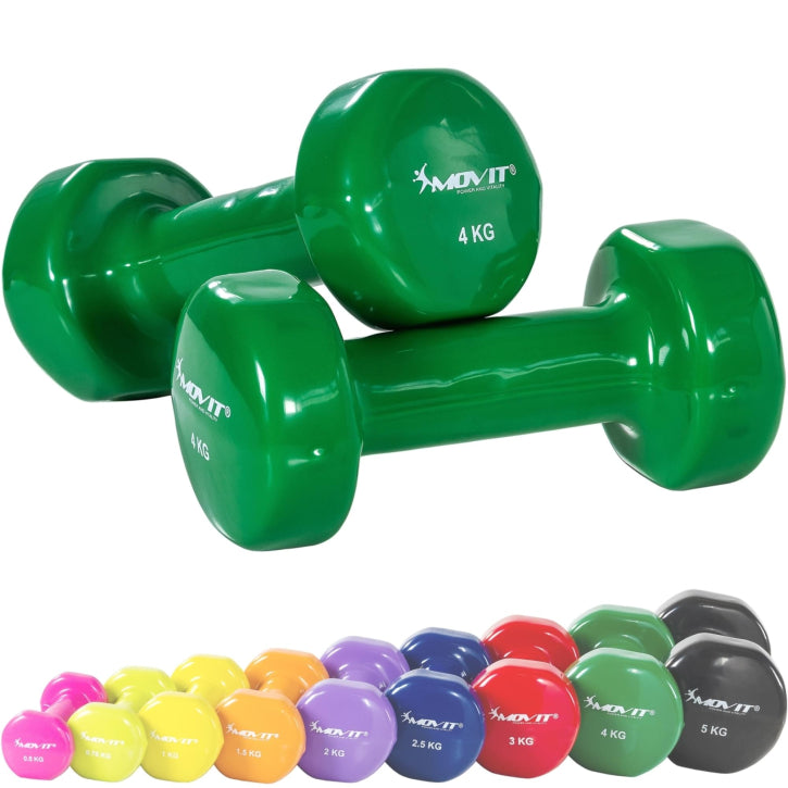 Juego de Mancuerna Vinilo 1 kg - 10 kg - Gorilla Sports ES