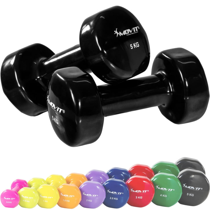 Juego de Mancuerna Vinilo 1 kg - 10 kg - Gorilla Sports ES