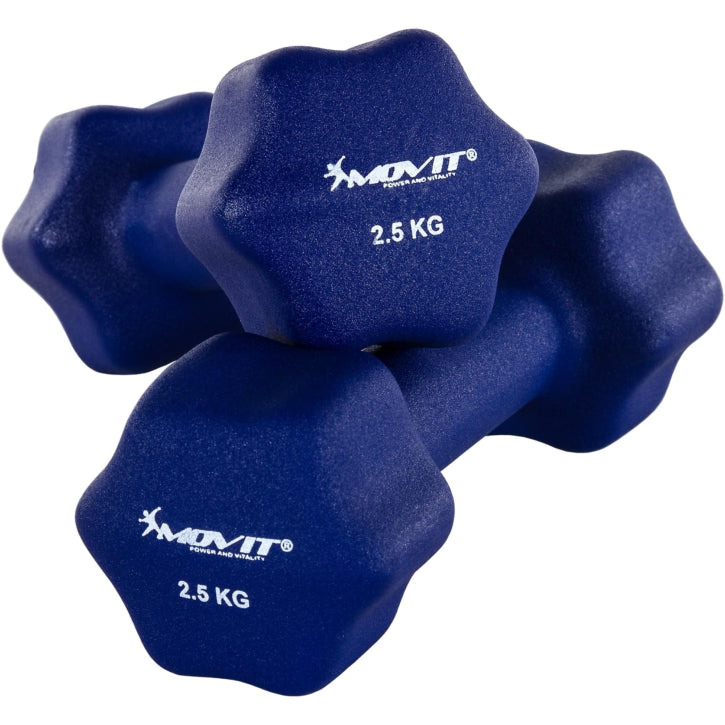 Set de Mancuernas de Neopreno Coloridas 1 kg - 10 kg - Gorilla Sports ES
