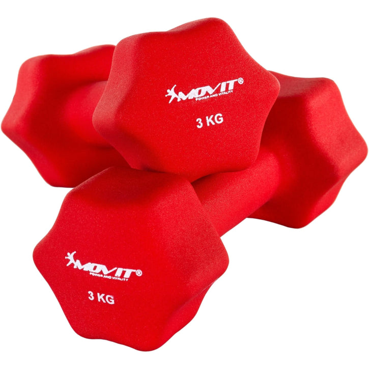 Set de Mancuernas de Neopreno Coloridas 1 kg - 10 kg - Gorilla Sports ES